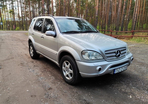 Mercedes-Benz ML cena 25000 przebieg: 246500, rok produkcji 2004 z Bolesławiec małe 667